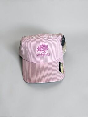 Litchfield Pink Seersucker Baseball Cap